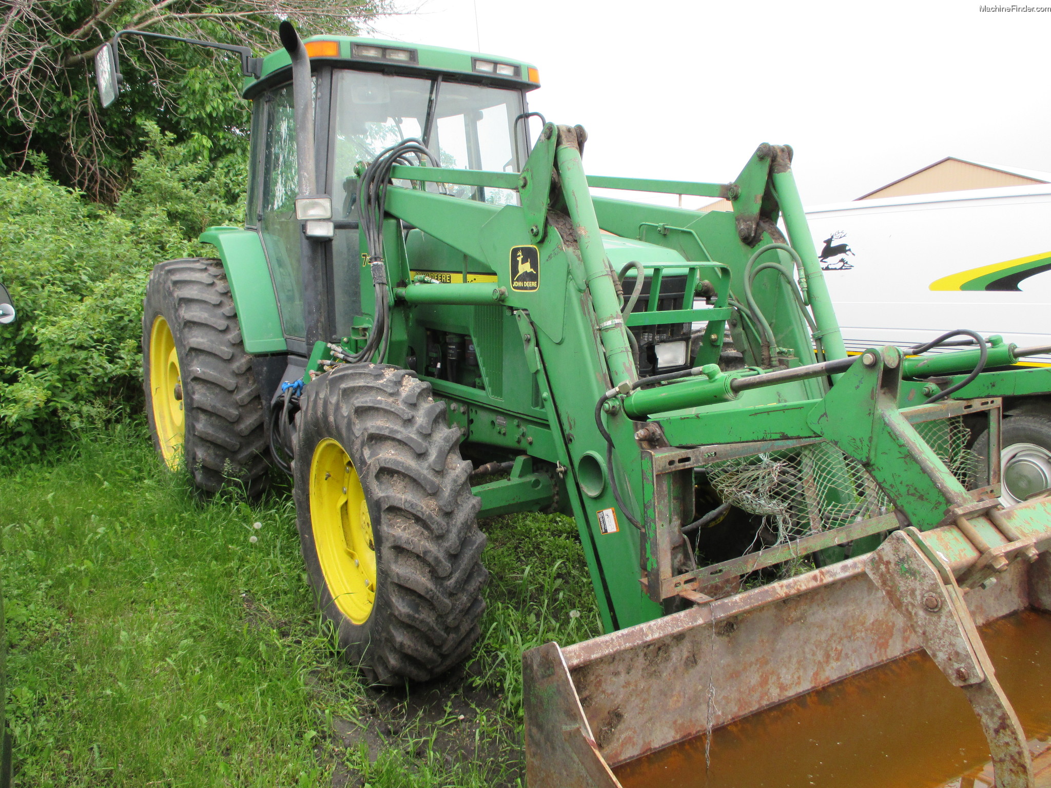 2002 John Deere 7410 Tractors Row Crop 100hp John Deere