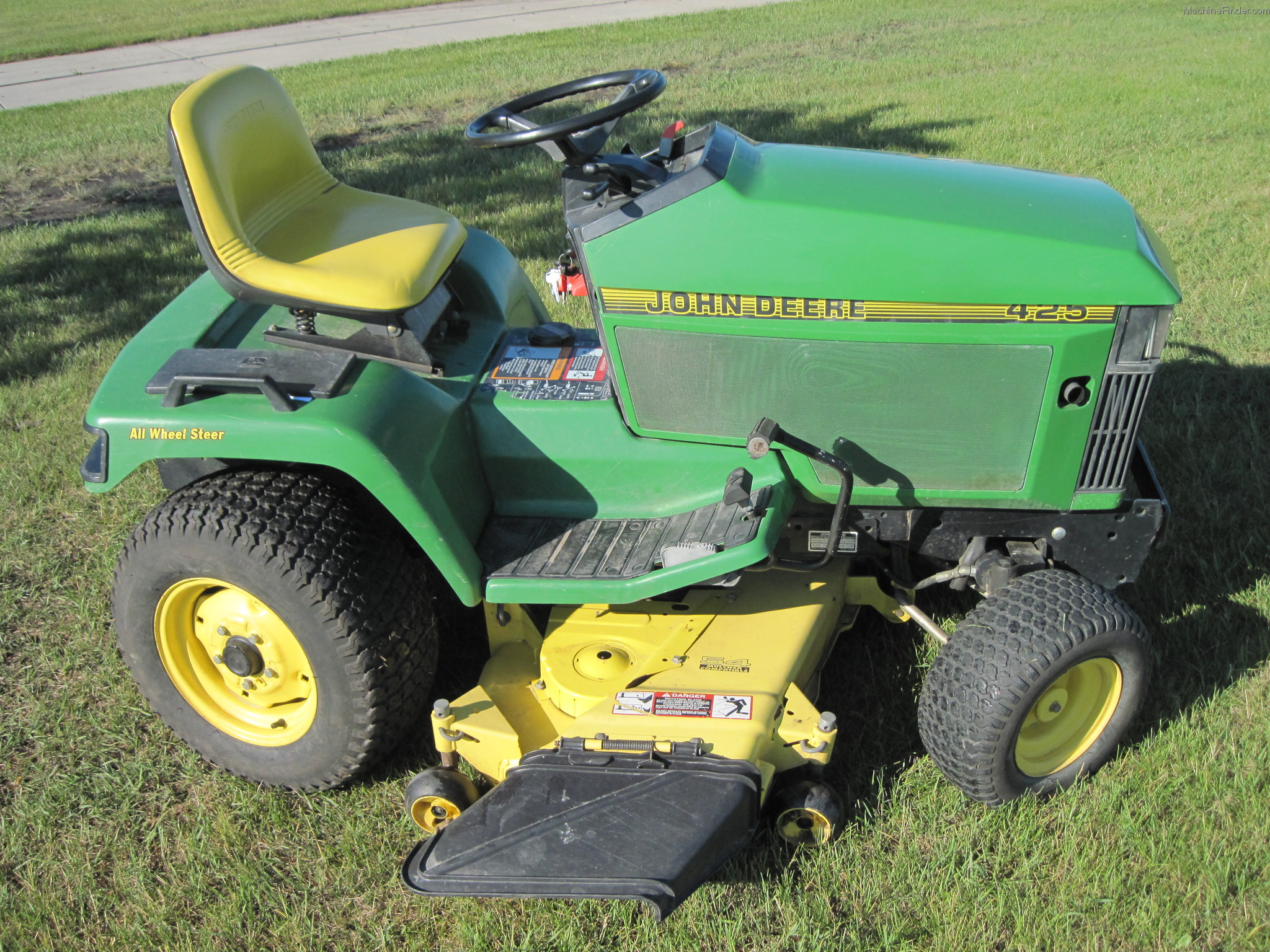 John Deere 425 Aws 54 Lawn Garden And Commercial Mowing John Deere