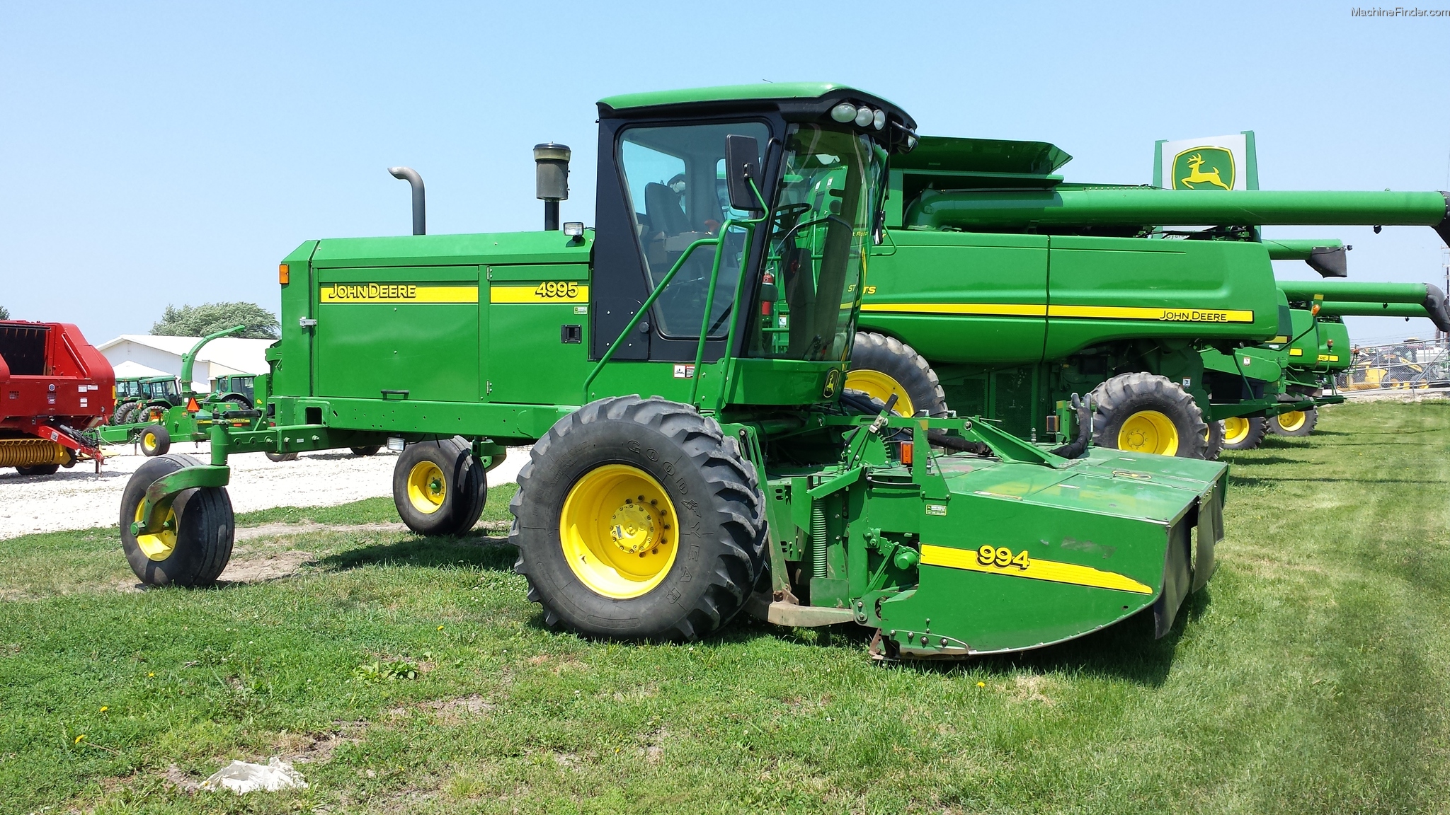 2009 John Deere 4995 Windrowers John Deere Machinefinder 6349