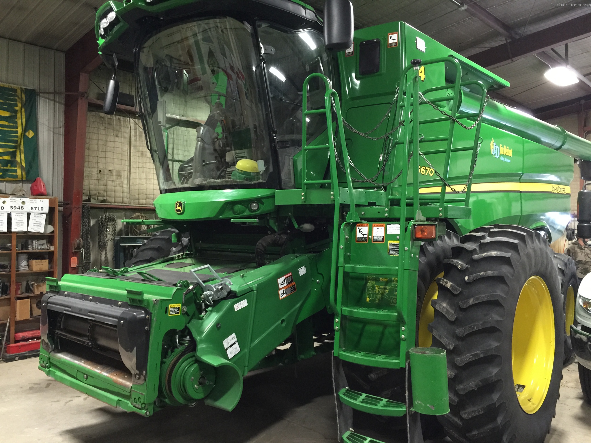 2014 John Deere S670 Combines John Deere Machinefinder 9657