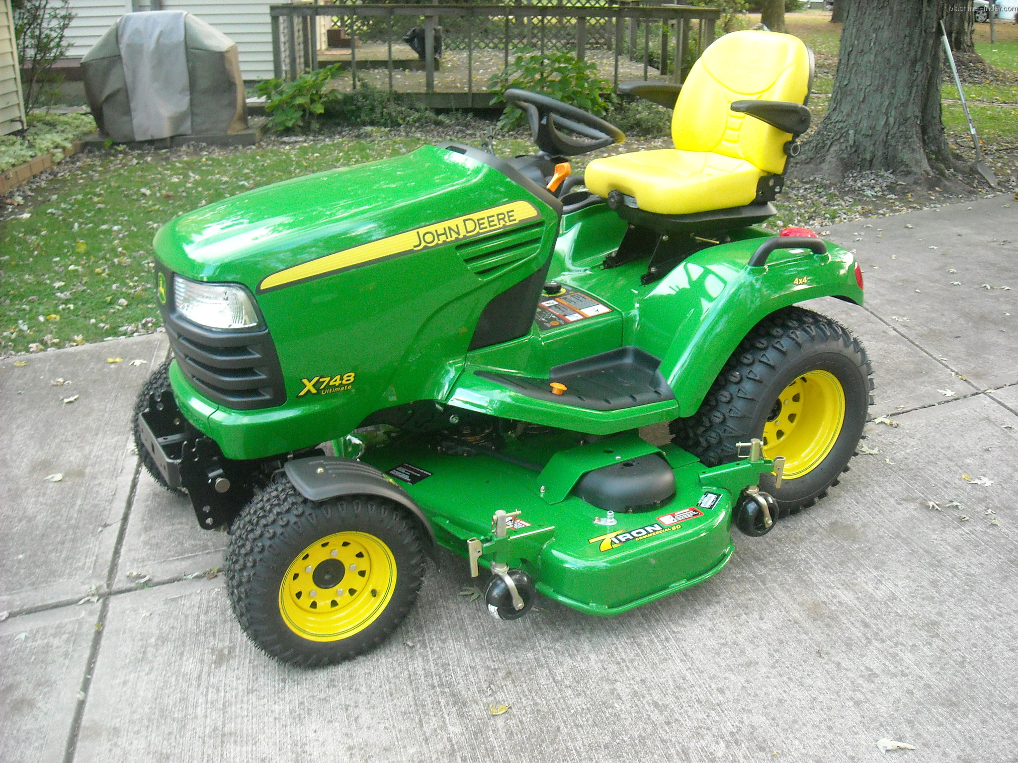 John Deere X748 Lawn And Garden And Commercial Mowing John Deere