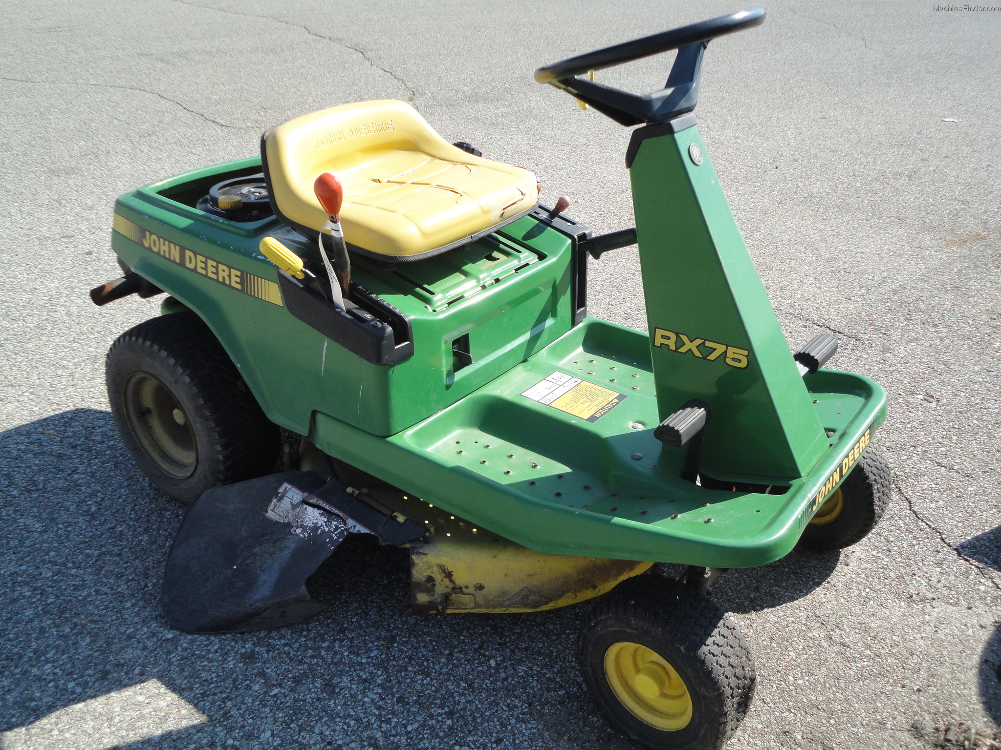 John Deere Rx75 Lawn And Garden And Commercial Mowing John Deere Machinefinder 6342