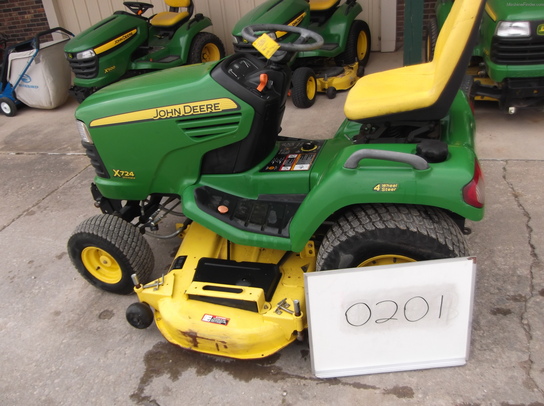 2007 John Deere X724 Lawn And Garden Tractors John Deere Machinefinder