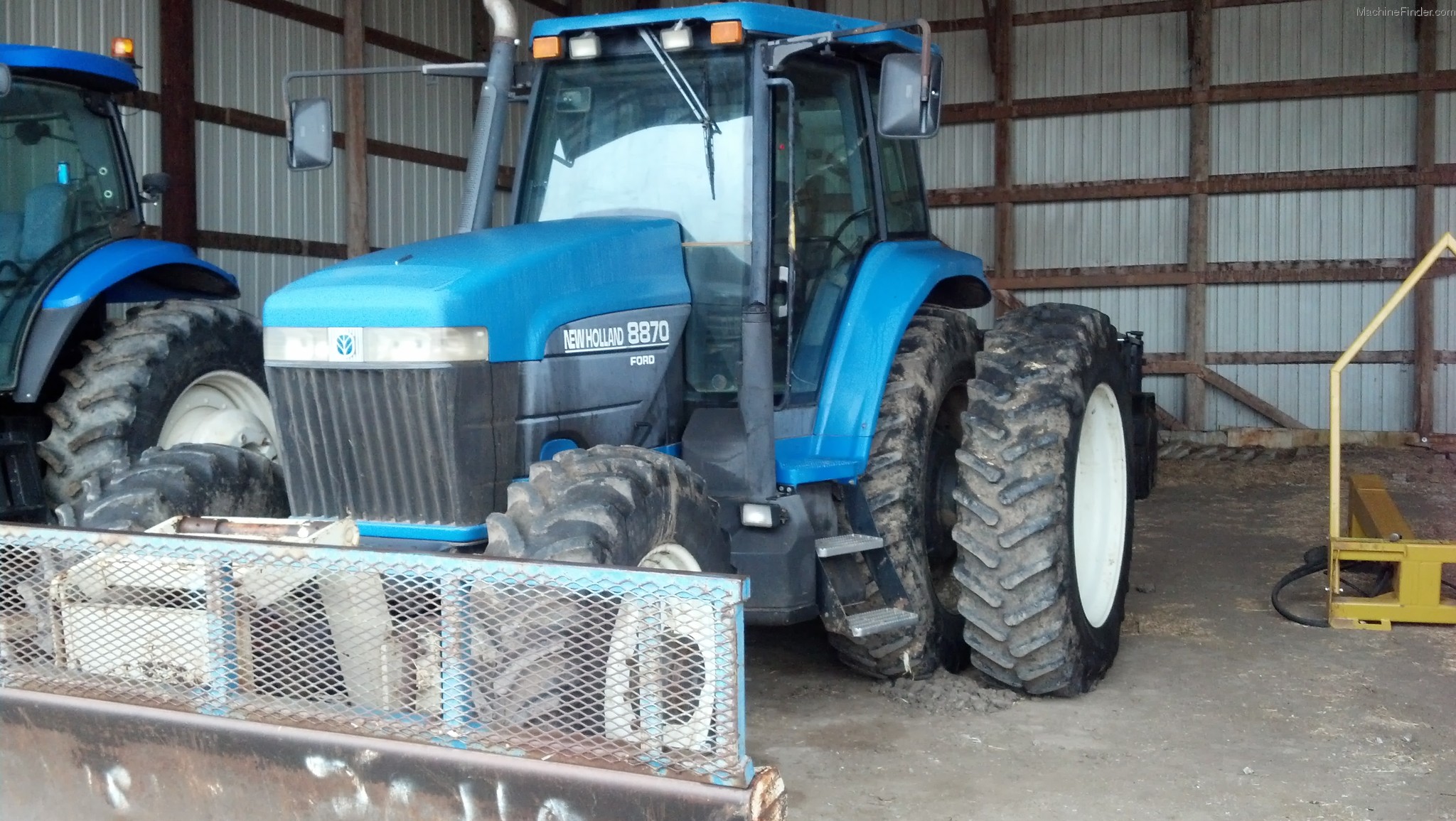 1996 New Holland 8870 Tractors Row Crop 100hp John Deere