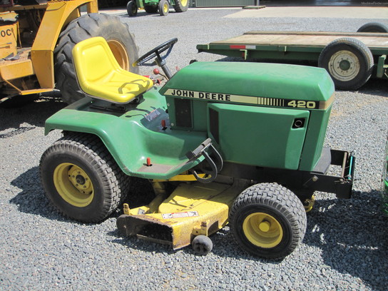 1992 John Deere 420 Lawn And Garden And Commercial Mowing John Deere Machinefinder 