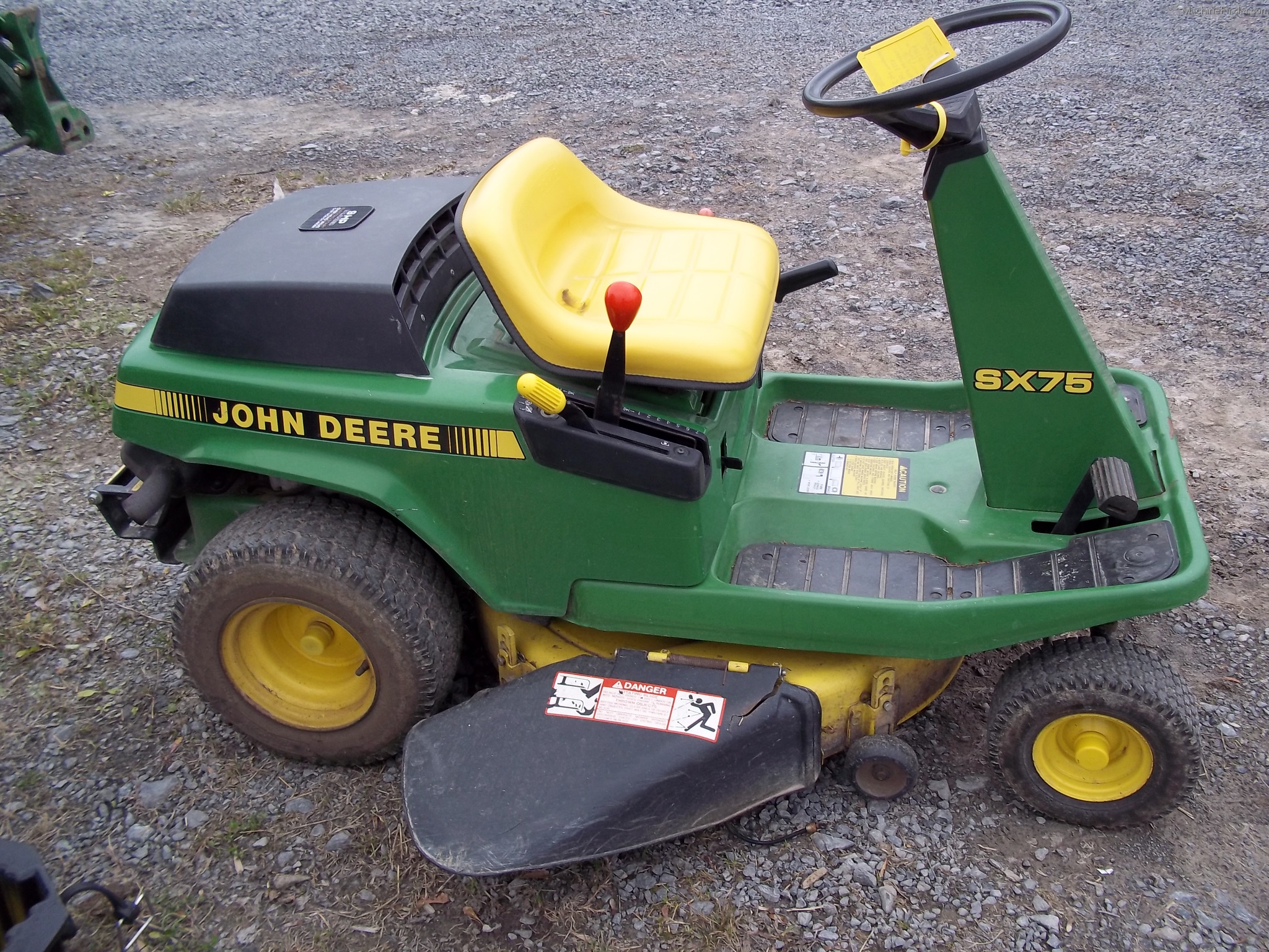 1987 John Deere Sx75 Lawn And Garden And Commercial Mowing John Deere Machinefinder 4760