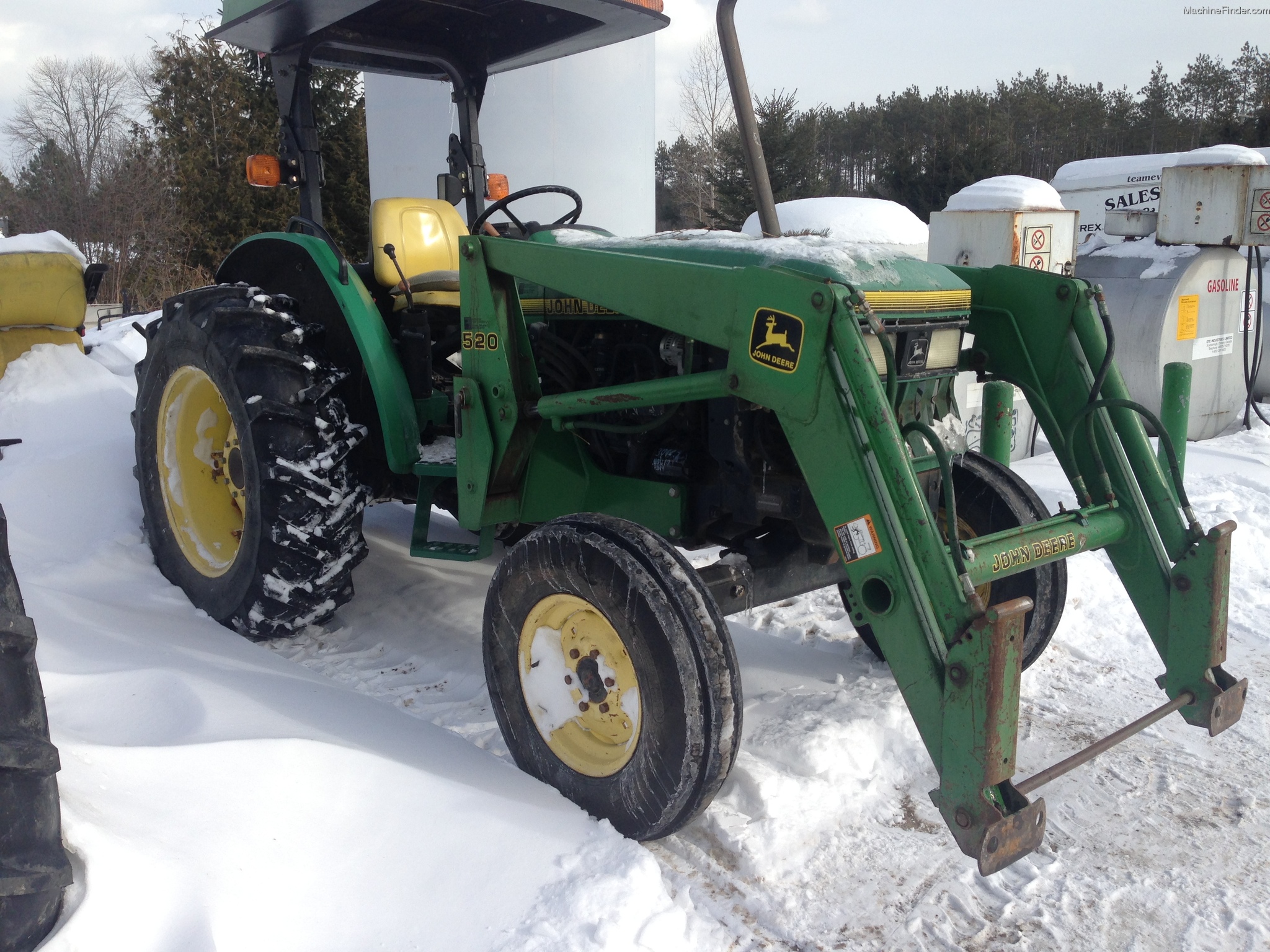 1996 John Deere 5200 Tractors Utility (40100hp) John Deere