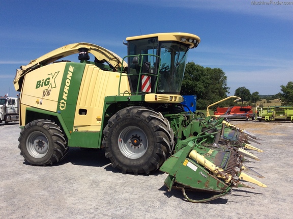 2007 Krone Big X V8 Self Propelled Forage Harvesters John Deere