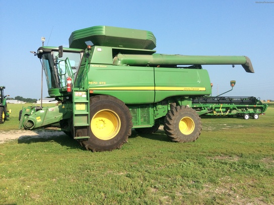 2010 John Deere 9670 Sts Combines John Deere Machinefinder 4404