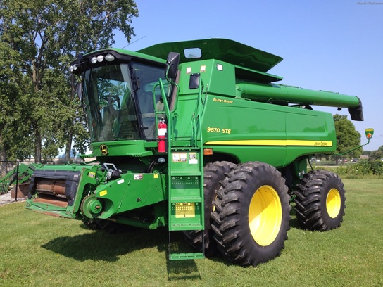 2008 John Deere 9670 Sts Combines John Deere Machinefinder 1836