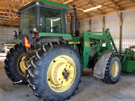 1988 John Deere 4450 Tractors Row Crop 100hp John Deere