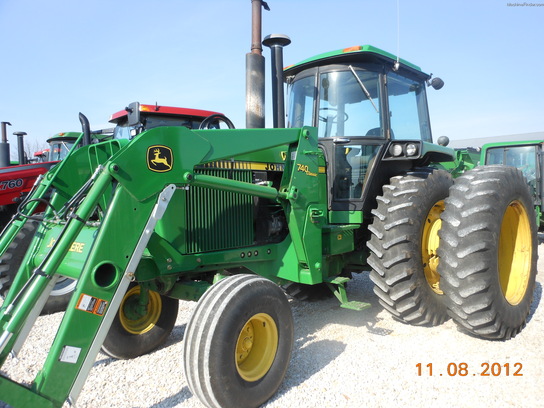 1987 John Deere 4450 Tractors Row Crop 100hp John Deere