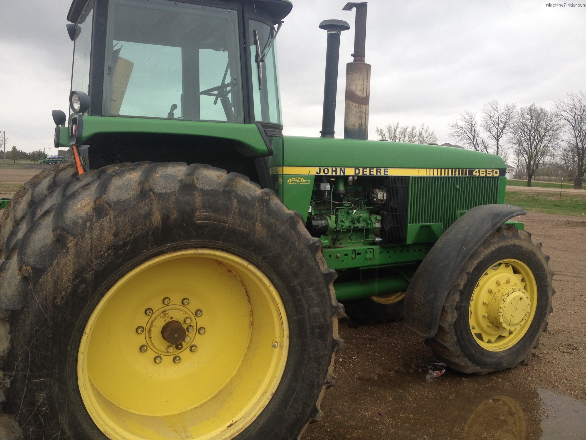 1985 John Deere 4650 Tractors Row Crop 100hp John Deere