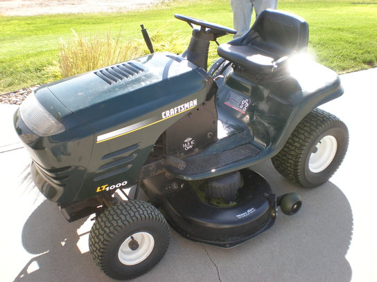 2002 Craftsman Lt1000 Lawn And Garden And Commercial Mowing John Deere Machinefinder 9682