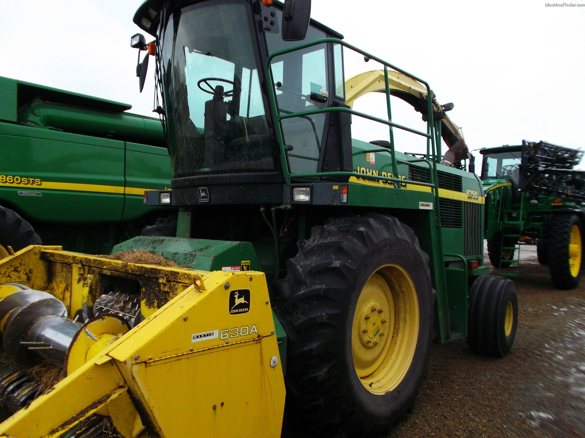 2000 John Deere 6750 Forage Harvestors Self Propelled John Deere Machinefinder 0802