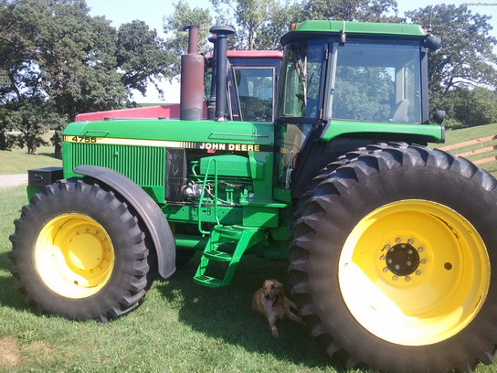 1989 John Deere 4755 Tractors Row Crop 100hp John Deere Machinefinder 4111