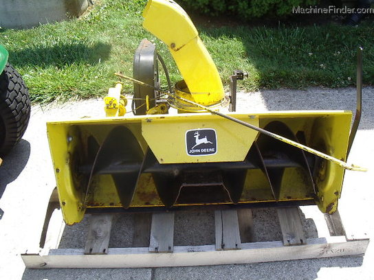 1985 John Deere 37A SNOWBLOWER Lawn & Garden and Commercial Mowing