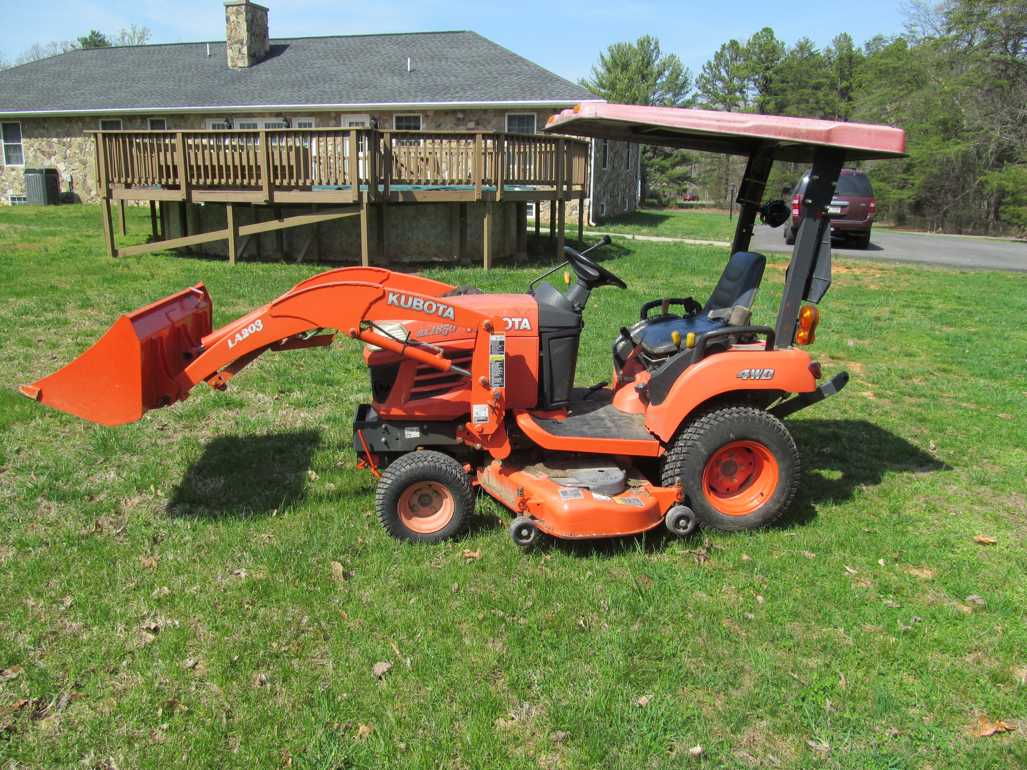 2008 Kubota Bx1850 Tractors Compact 1 40hp John Deere Machinefinder