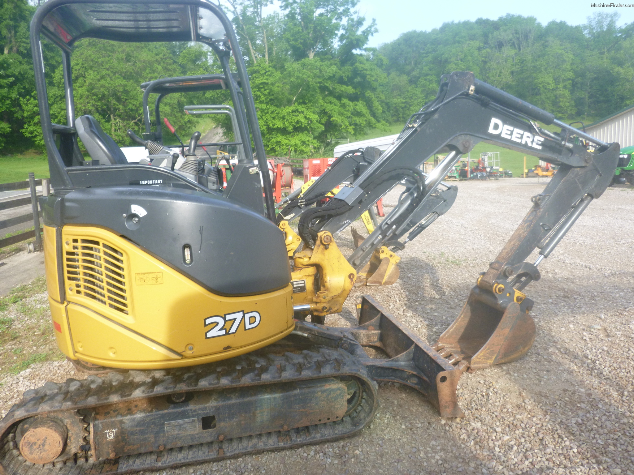 2012 John Deere 27D Compact Excavator John Deere MachineFinder