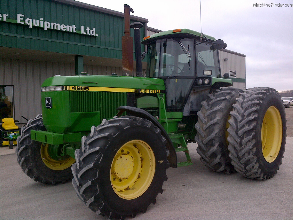 1990 John Deere 4955 Tractors Row Crop 100hp John Deere Machinefinder 3550