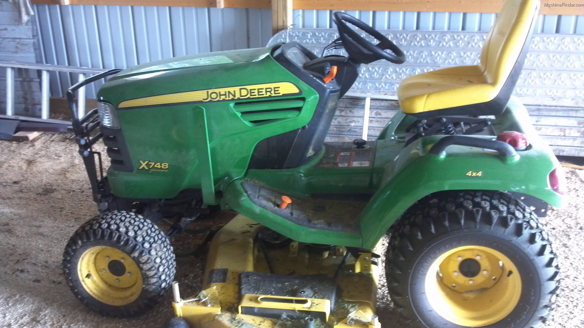 2011 John Deere X748 Lawn And Garden And Commercial Mowing John Deere Machinefinder 6928