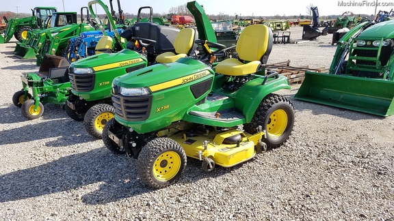 2015 John Deere X738 Lawn And Garden Tractors John Deere Machinefinder