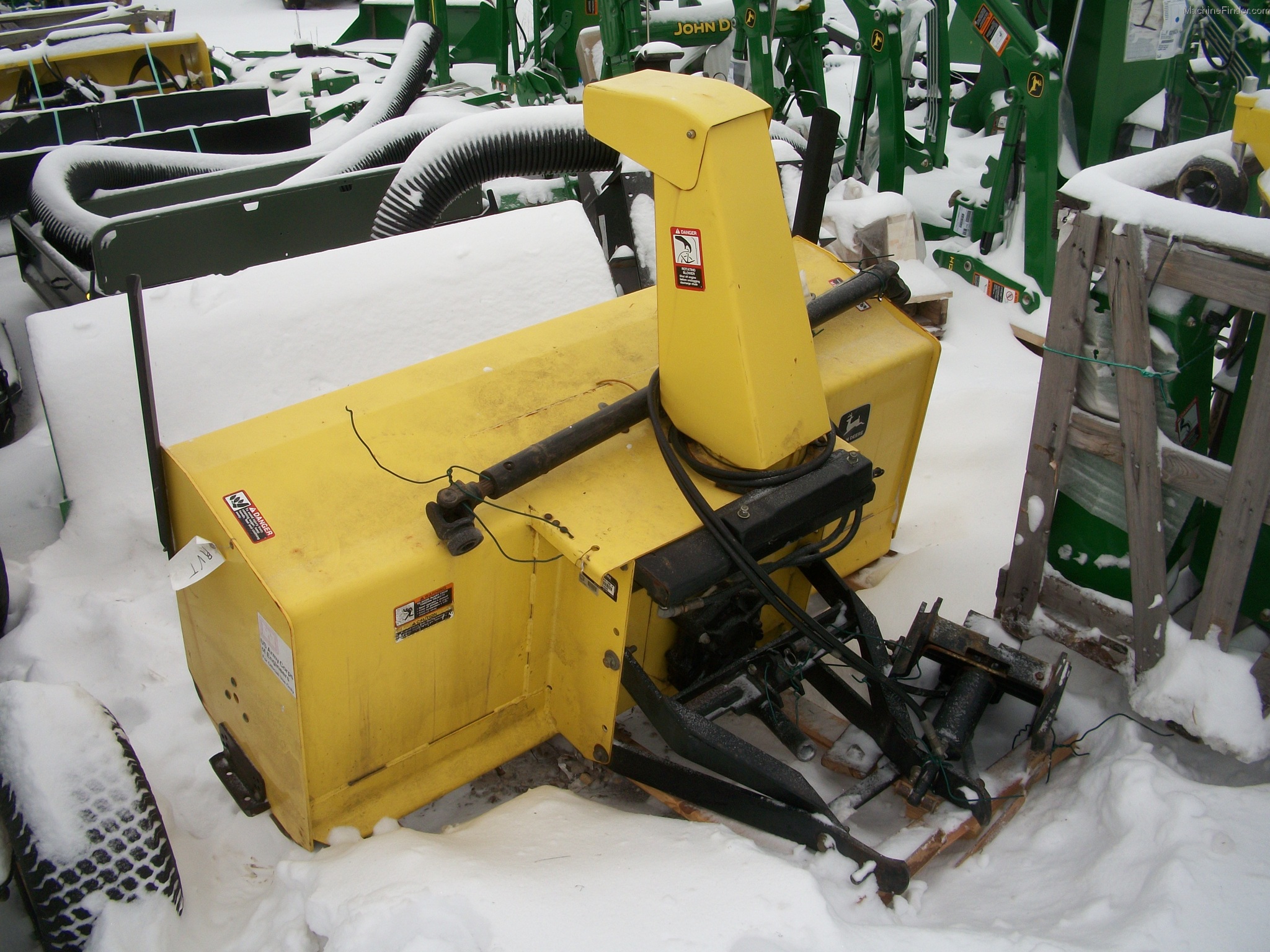 John Deere 59 Front Snowblower Wheels Tires And Attachments John Deere Machinefinder 9791