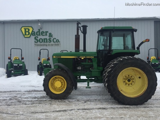 1989 John Deere 4255 Tractors Row Crop 100hp John Deere Machinefinder 1663