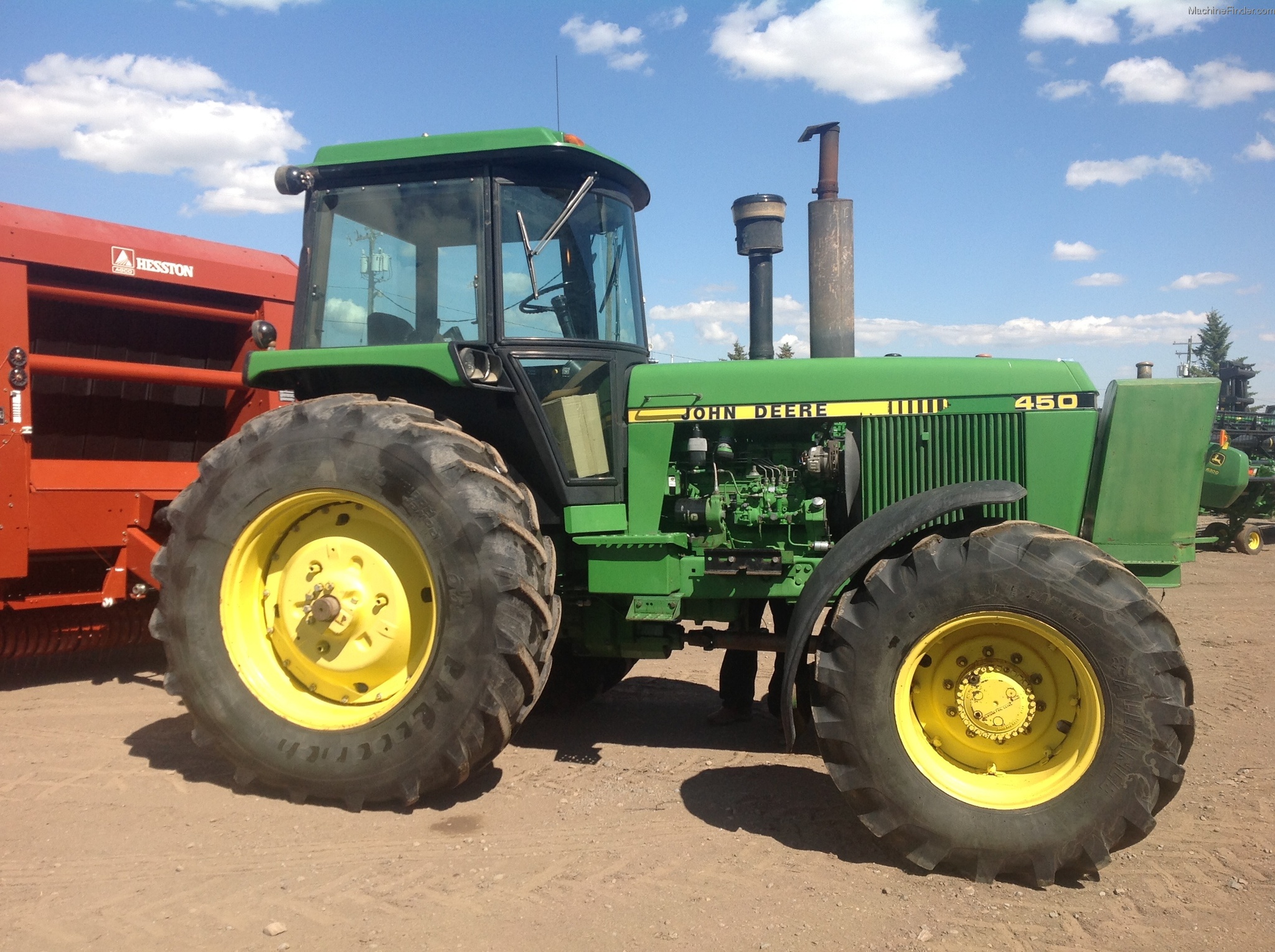 1984-john-deere-4450-tractors-row-crop-100hp-john-deere-machinefinder