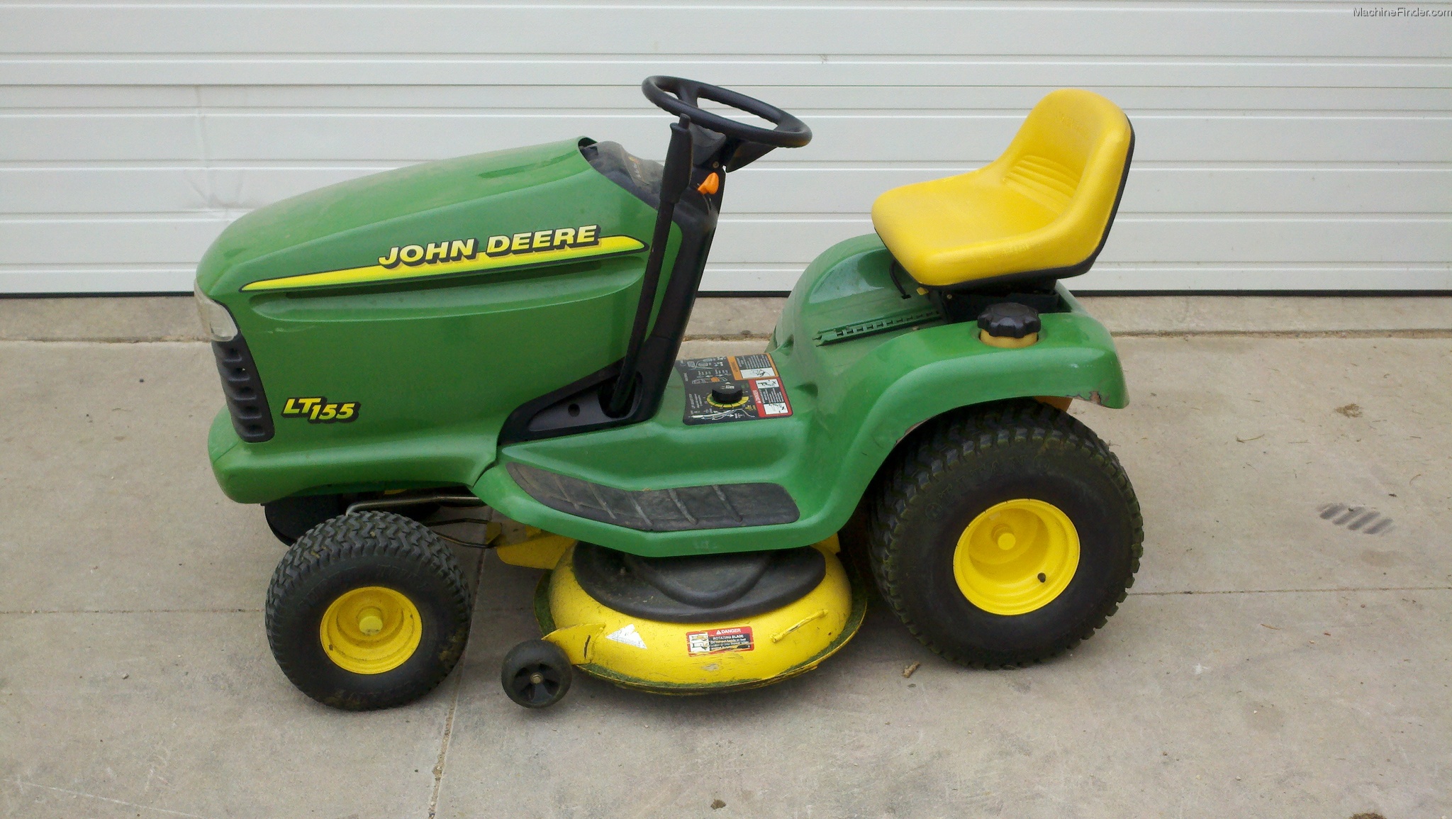 1999 John Deere Lt155 Lawn And Garden And Commercial Mowing John Deere Machinefinder 2424