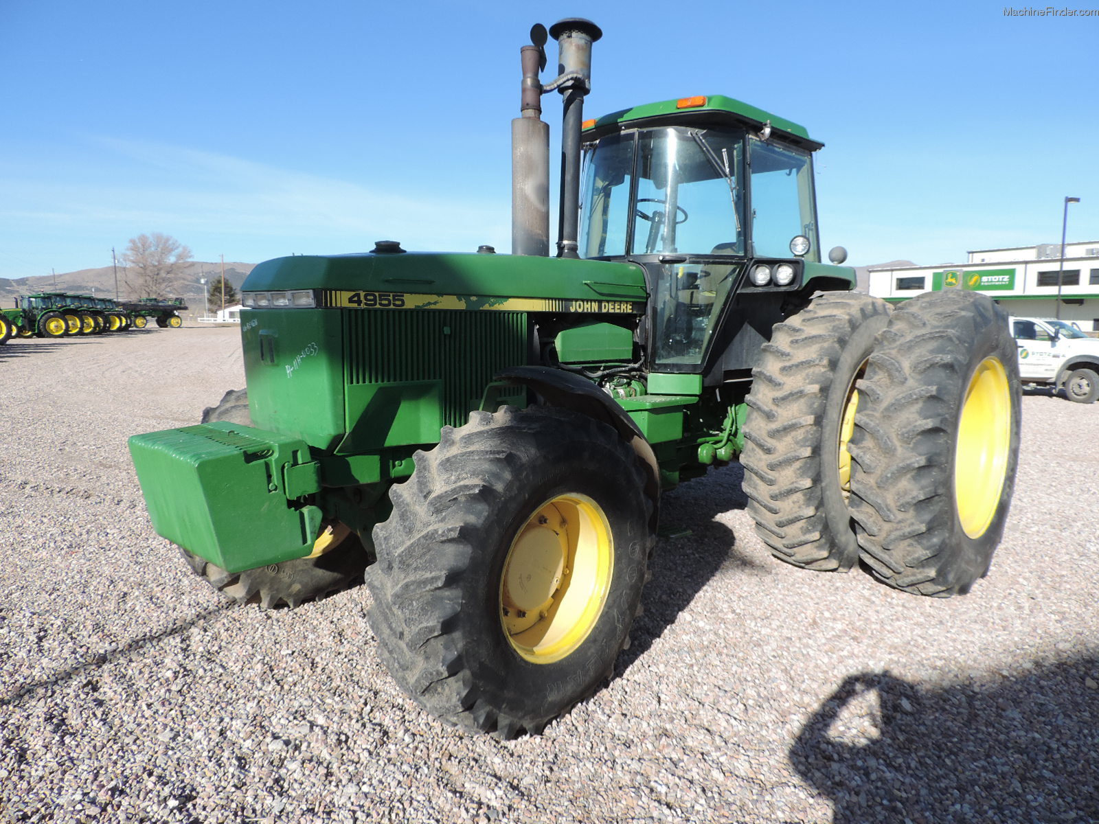 1990 John Deere 4955 Tractors Row Crop 100hp John Deere Machinefinder 7870