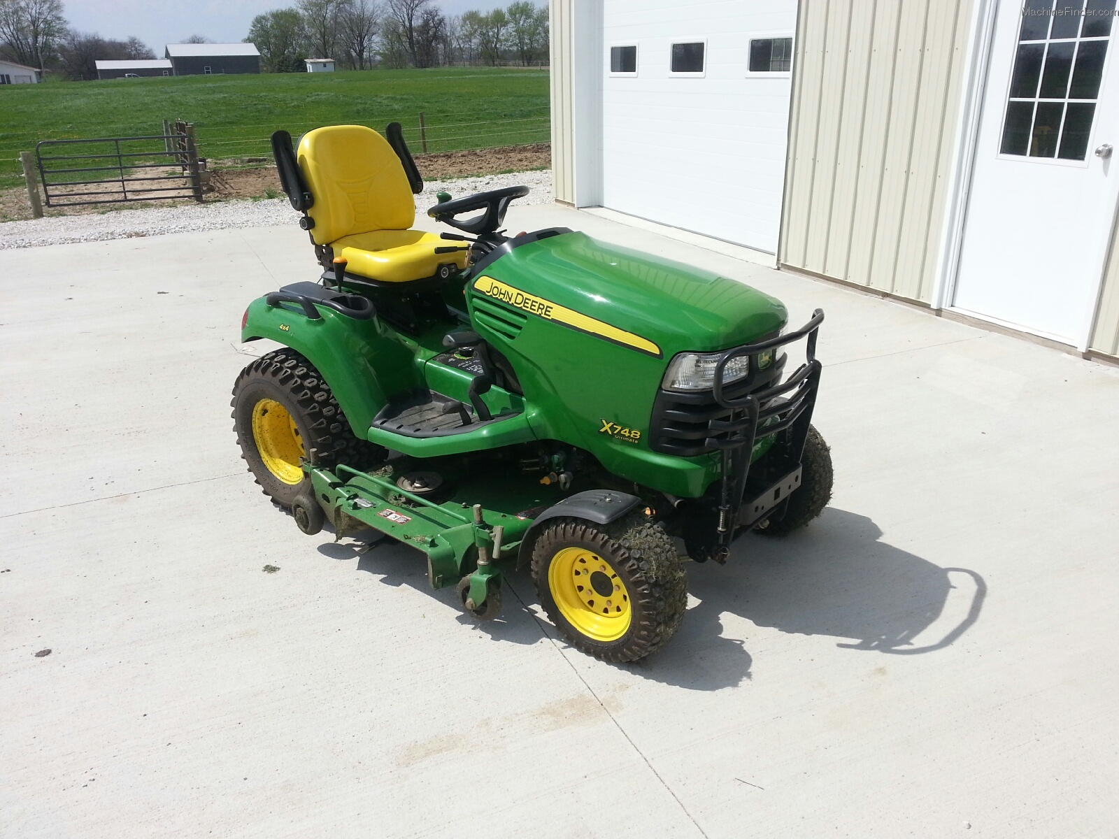 2007 John Deere X748 Lawn And Garden And Commercial Mowing John Deere