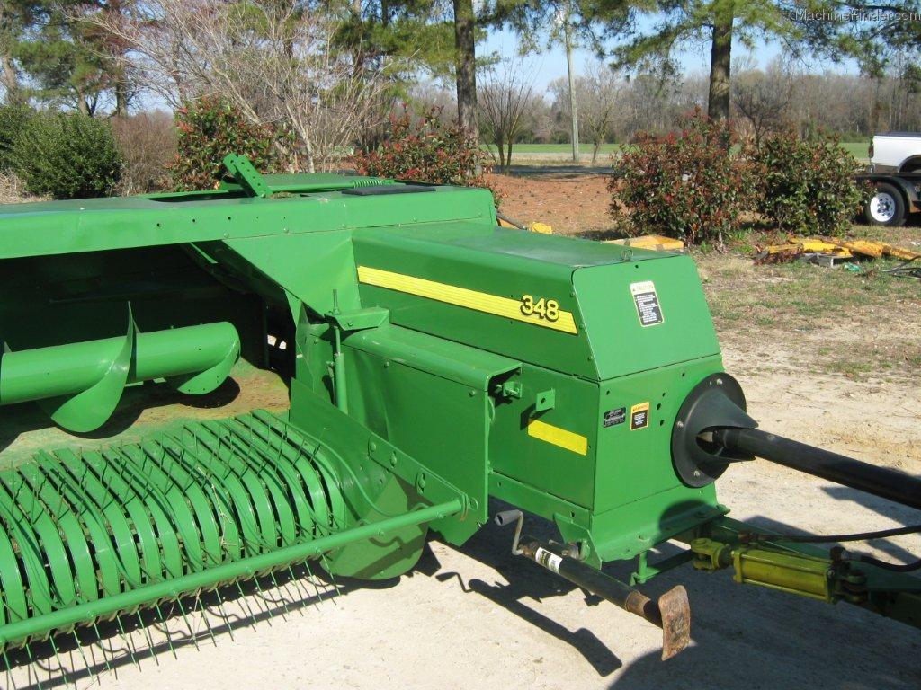 2006 John Deere 348 Hay Equipment Square Balers John Deere