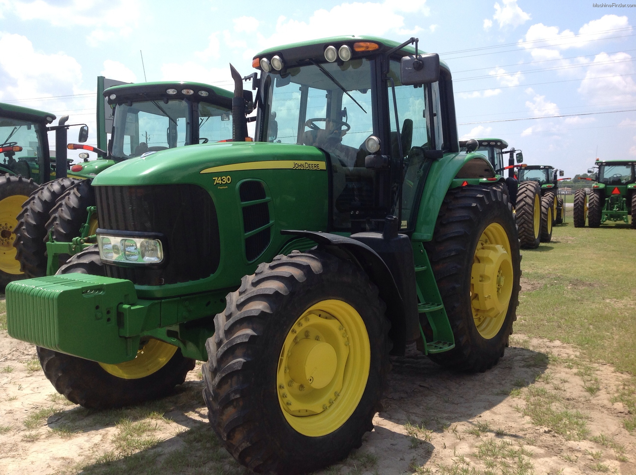 2007 John Deere 7430 Premium Tractors Row Crop 100hp John Deere