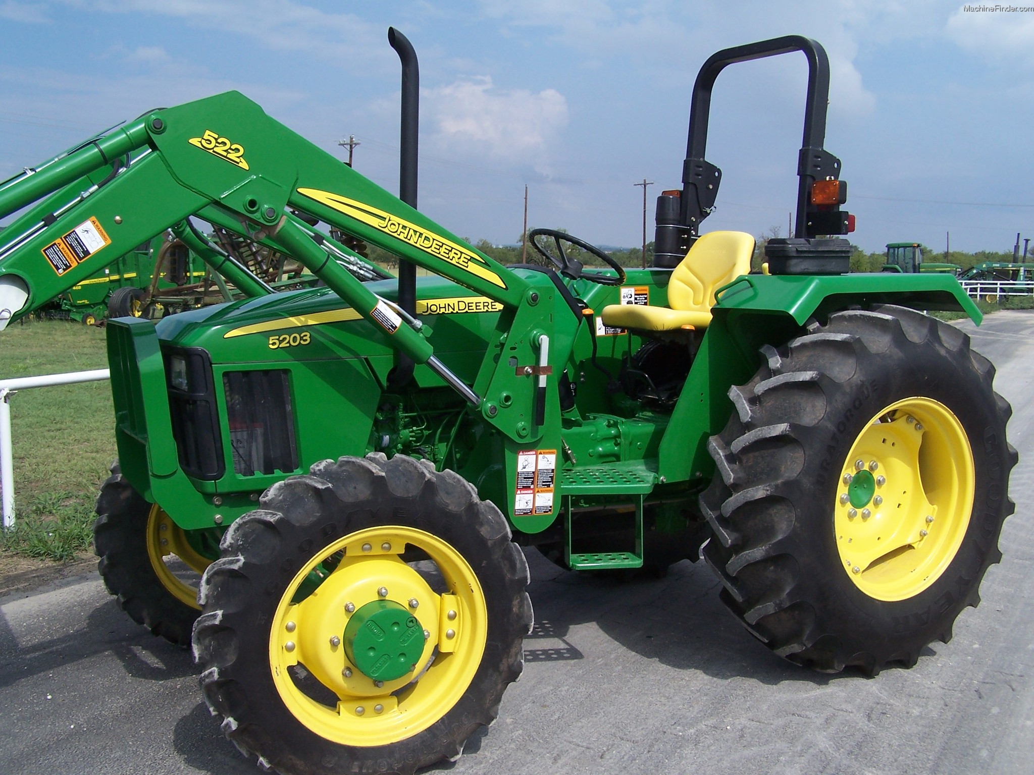 2008 John Deere 5203 Tractors Utility 40 100hp John Deere Machinefinder 7617