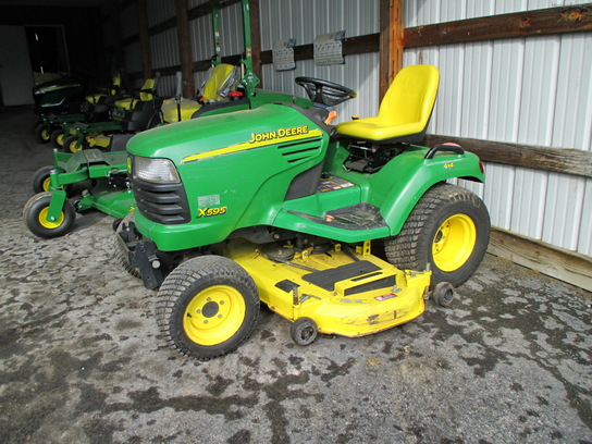 2002 John Deere X595 Lawn & Garden and Commercial Mowing - John Deere ...