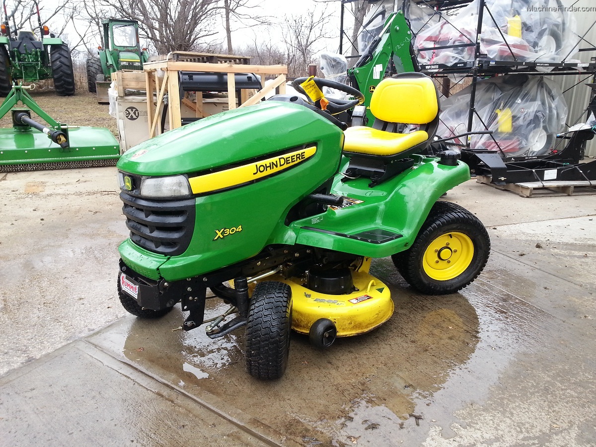 2007 John Deere X304 Lawn & Garden and Commercial Mowing - John Deere ...