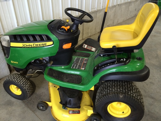 2012 John Deere D140 Lawn & Garden and Commercial Mowing - John Deere ...