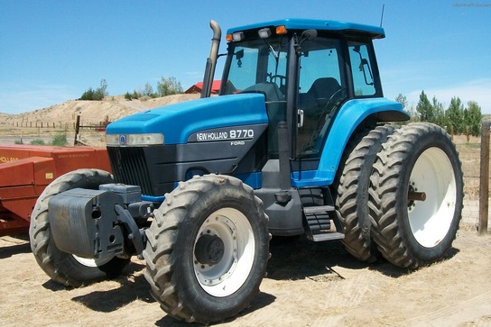 Ford new holland 8770 tractor #9