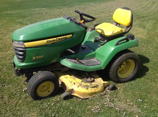 2007 John Deere X500 Lawn & Garden and Commercial Mowing - John Deere ...