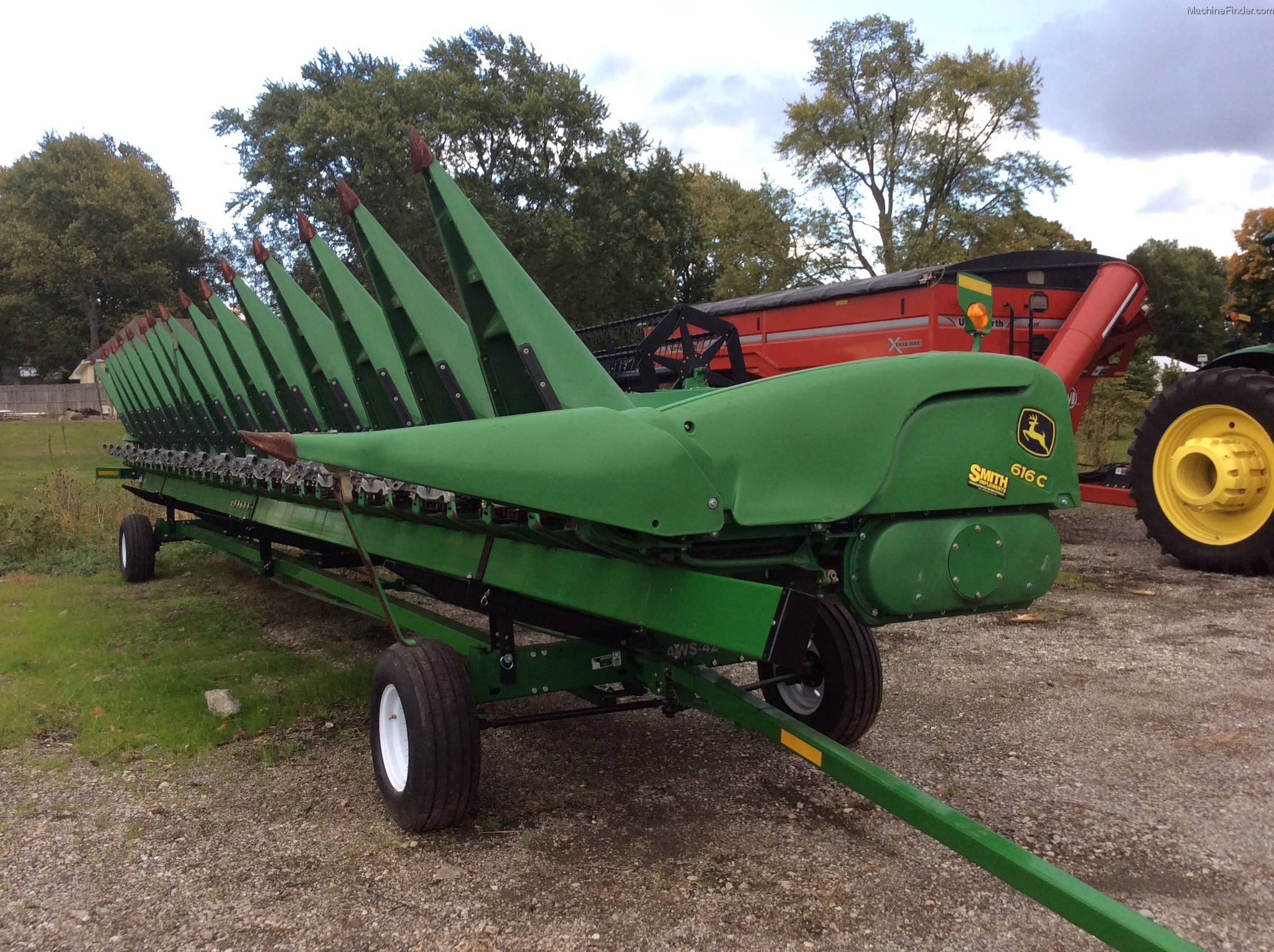 2009 John Deere 612 Combine Corn & Row Crop Headers - John Deere ...