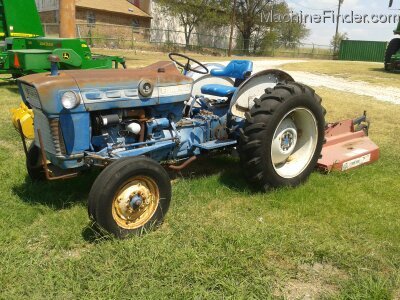 1962 Ford 2000 industrial tractor #9