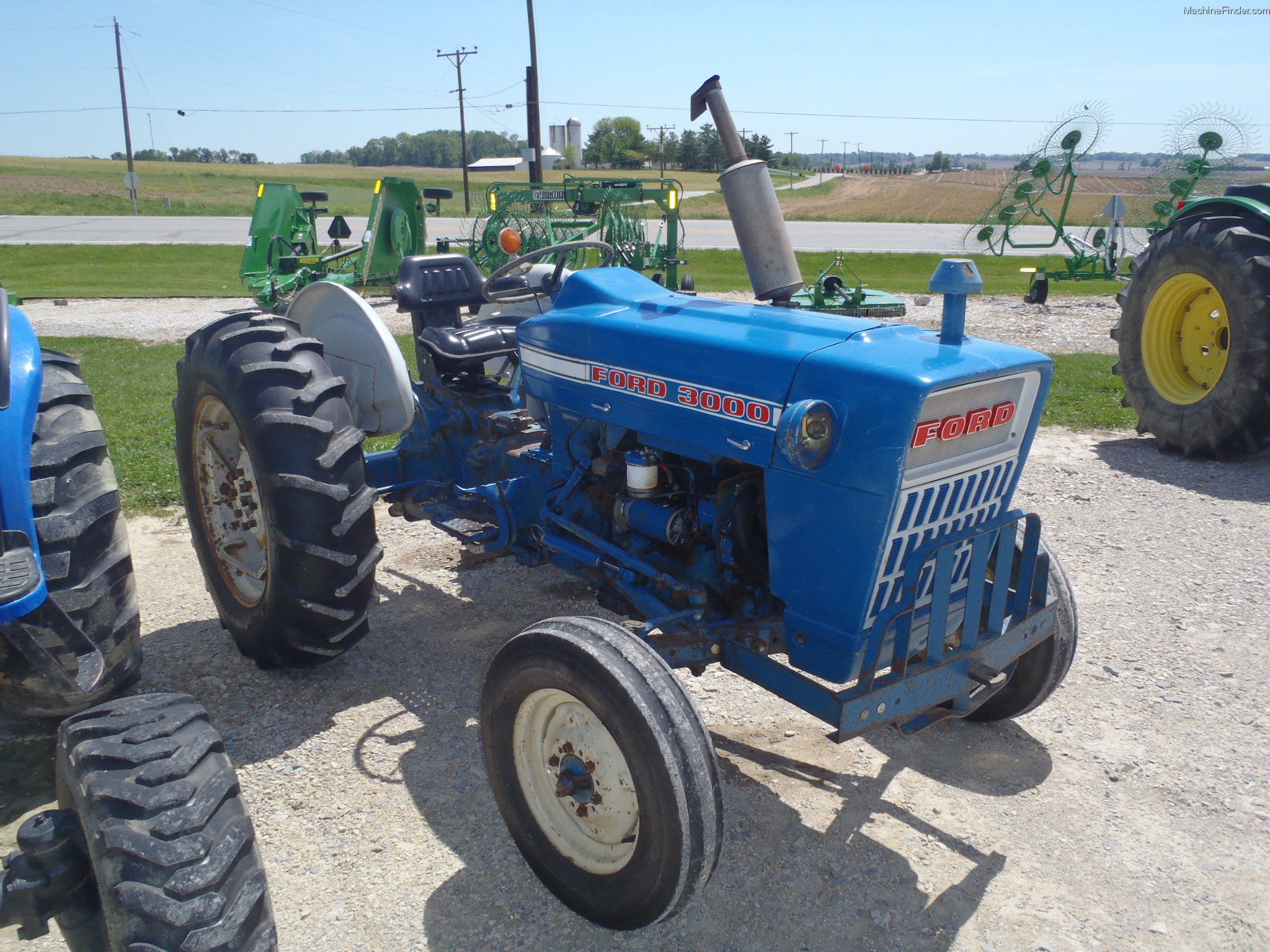 What is the horsepower of a ford 3000 tractor #3
