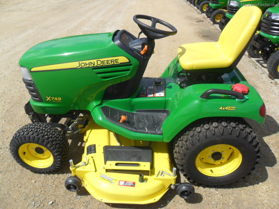 2012 John Deere X749 Lawn & Garden and Commercial Mowing - John Deere ...