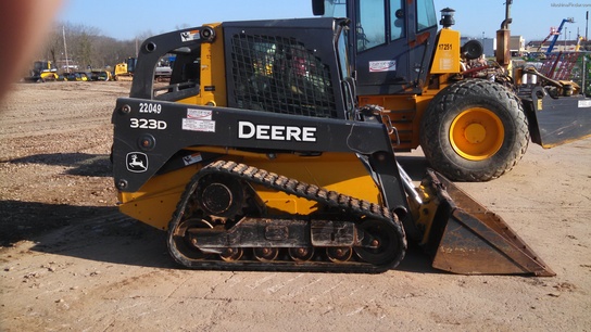 2012 John Deere 323D Compact Track Loader - John Deere MachineFinder