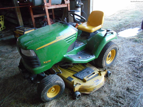 2004 John Deere X475 Lawn & Garden and Commercial Mowing - John Deere ...