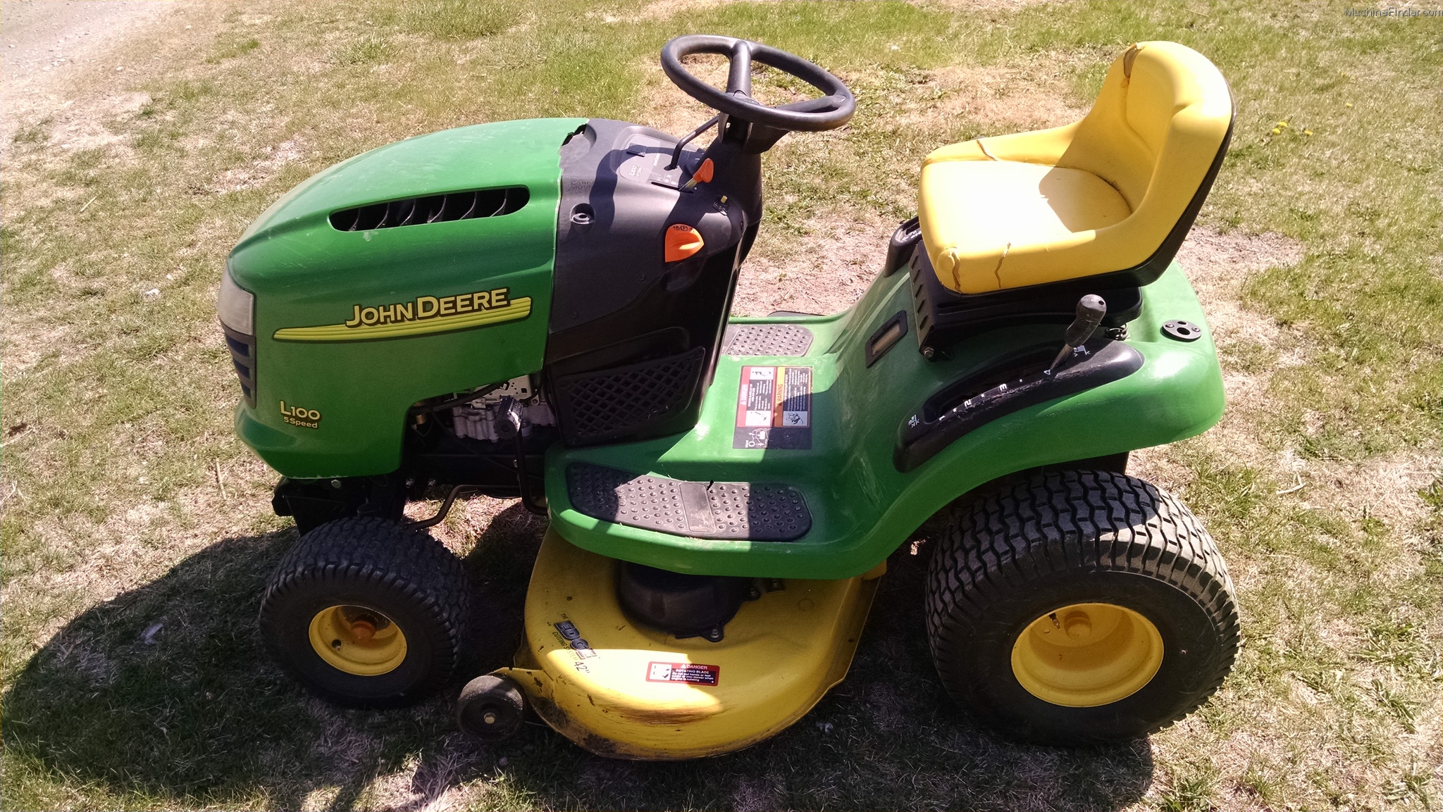 2003 John Deere L100 Lawn & Garden and Commercial Mowing - John Deere ...