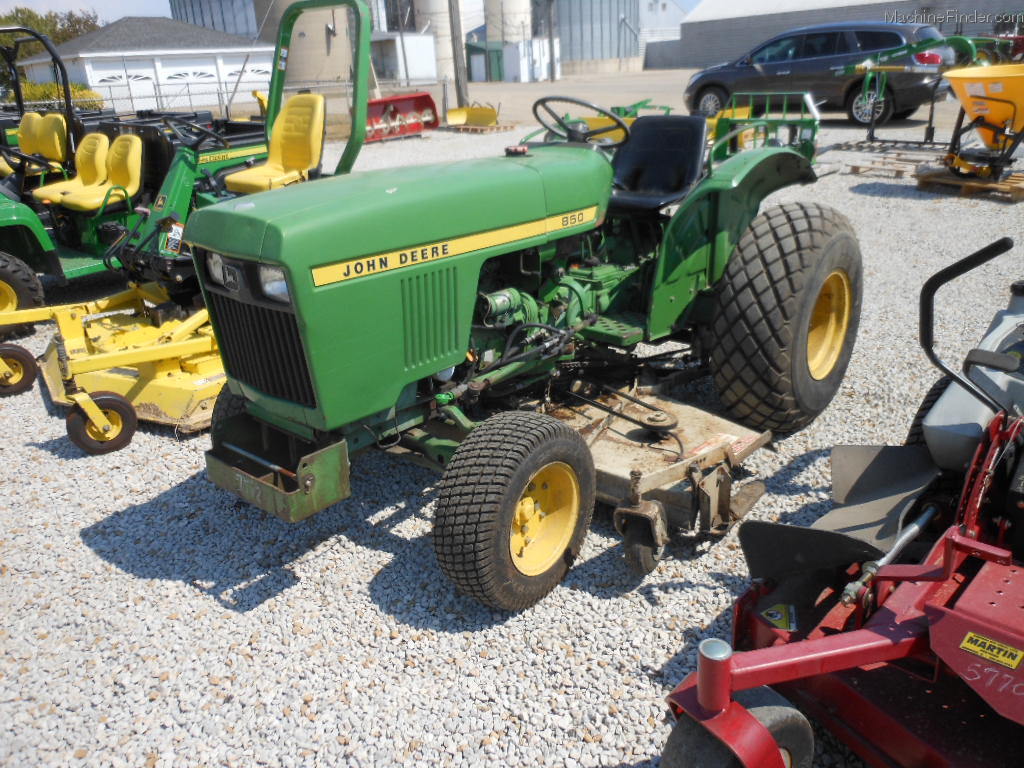 John Deere 850 Tractor Specifications