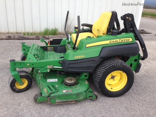 2008 John Deere Z830A Lawn & Garden and Commercial Mowing - John Deere ...