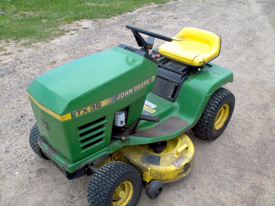 1990 John Deere STX38 Lawn & Garden and Commercial Mowing - John Deere ...